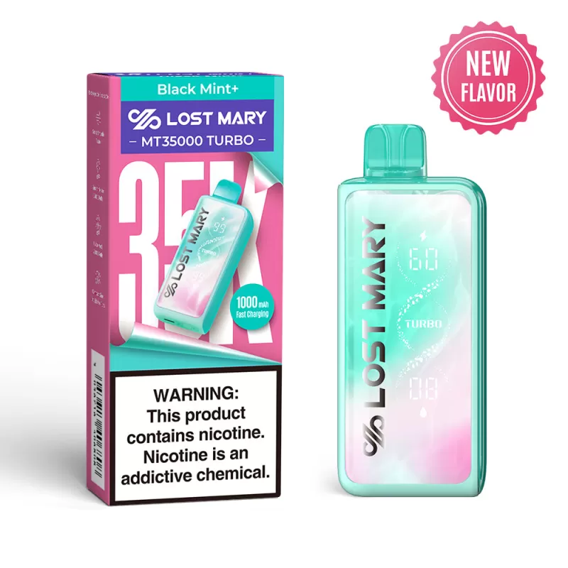 Lost Mary MT35K MT35000 Turbo Disposable Device - 35,000 Puffs - Blue Razz Lemonade (Lemonade Edition) - Image 2