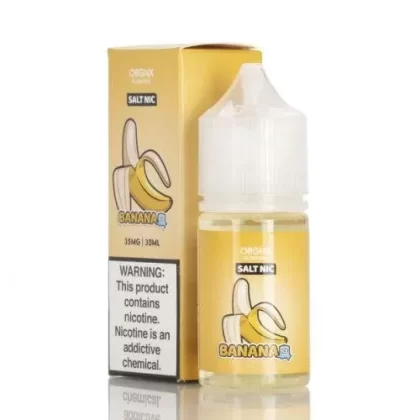 Buy Iced Banana Salts Orgnx E-Liquids 30ml in Pakistan