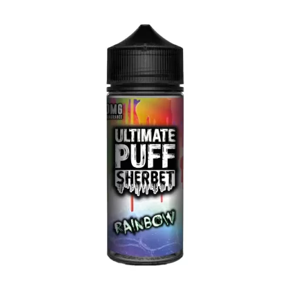 Ultimate Puff Sherbet Rainbow 100ml Shortfill E-Liquid - Vapourdeal Co