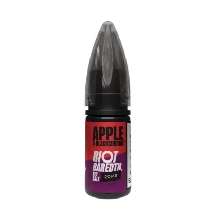 Apple & Blackcurrant Nic Salt E-Liquid Bar Edition by Riot Squad (10ml) - 20mg
