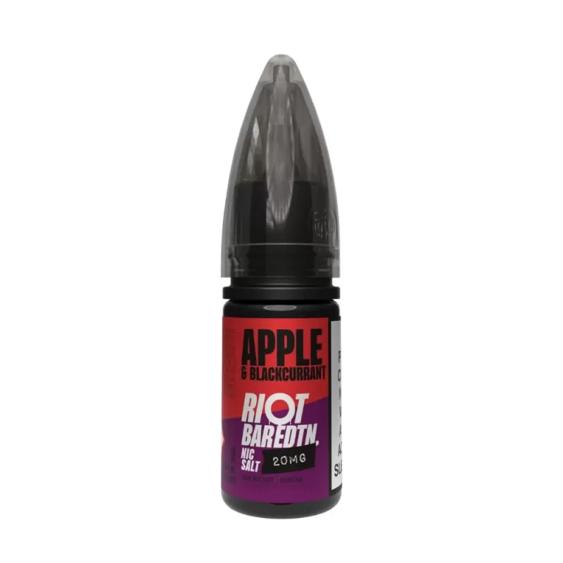 Apple & Blackcurrant Nic Salt E-Liquid Bar Edition by Riot Squad (10ml) - 20mg