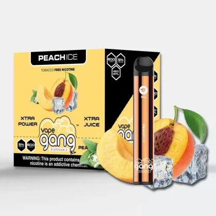 GANG XL PEACH ICE - Ecigdepot