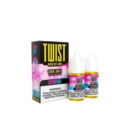 Twist e-Liquids Salt Cotton Fluff eJuice - Vape Product; Vape Product, Vape Product