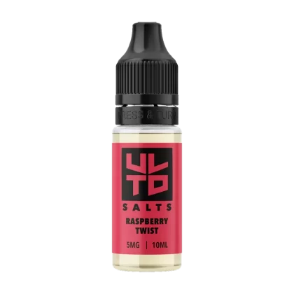ULTD Raspberry Twist Nic Salt - 10ml - 10MG - Vape Product (1C6BB5)