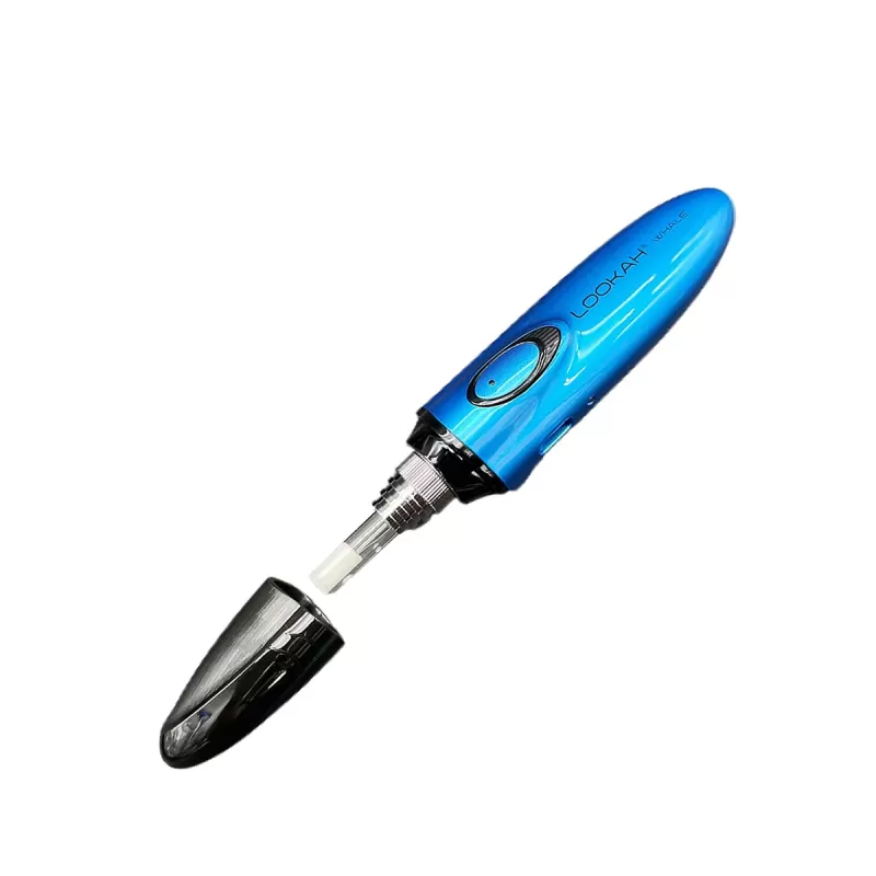 Lookah Whale Electric Nectar Collector - Black, Blue - Image 2