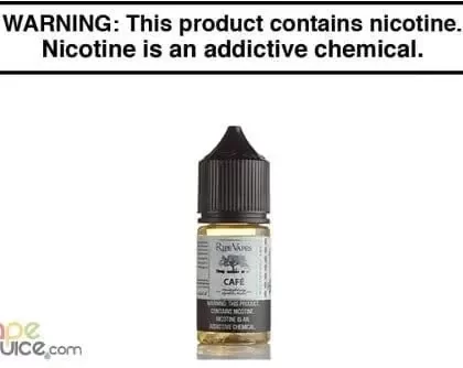 CAFE BY RIPE VAPES SYNTHETIC SALT 30ML - Vapejuice
