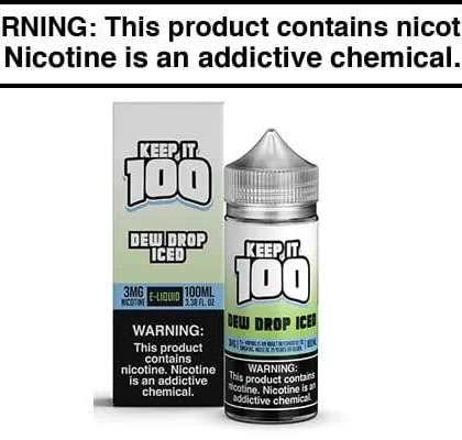 DEW DROP ICED BY KEEP IT 100 100ML - Vapejuice