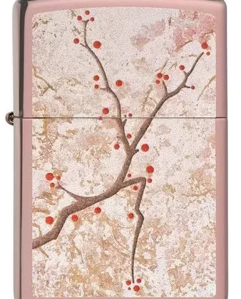Zippo Lighter – National Flower of Japan
