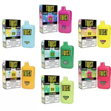 Twist 6000 Puffs Disposable Vape 50mg 15mL