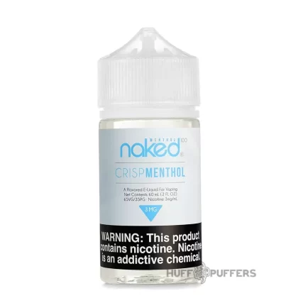 Naked 100 – Crisp Menthol 60mL - Nicotine Strength#0mg>3mg>6mg>12mg