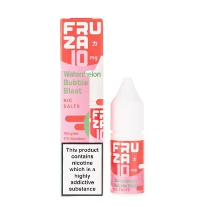 Watermelon Bubble Blast Nic Salt E-Liquid by Fruza - Vape Product, Vape Product