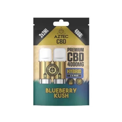 Aztec CBD 4000mg Prefilled Pods X2 - Strawberry Ice