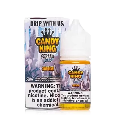 Swedish on Iced Candy King Salts 30mL