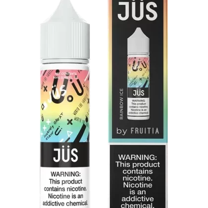 60ML | Rainbow Ice by JÜS - Size#60ML~Strength#3MG>6MG
