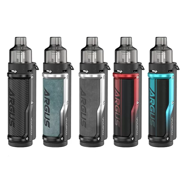 Voopoo Argus Pro Pod Mod Kit 3000mAh - Litchi Leather Blue - Image 3