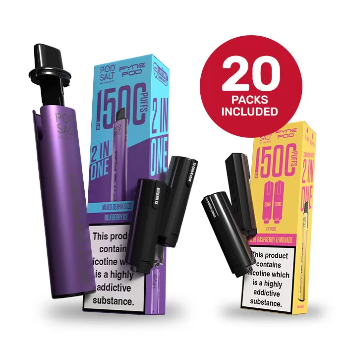 Pyne Pod 2in1 60 Day Bundle - Cherry Edition