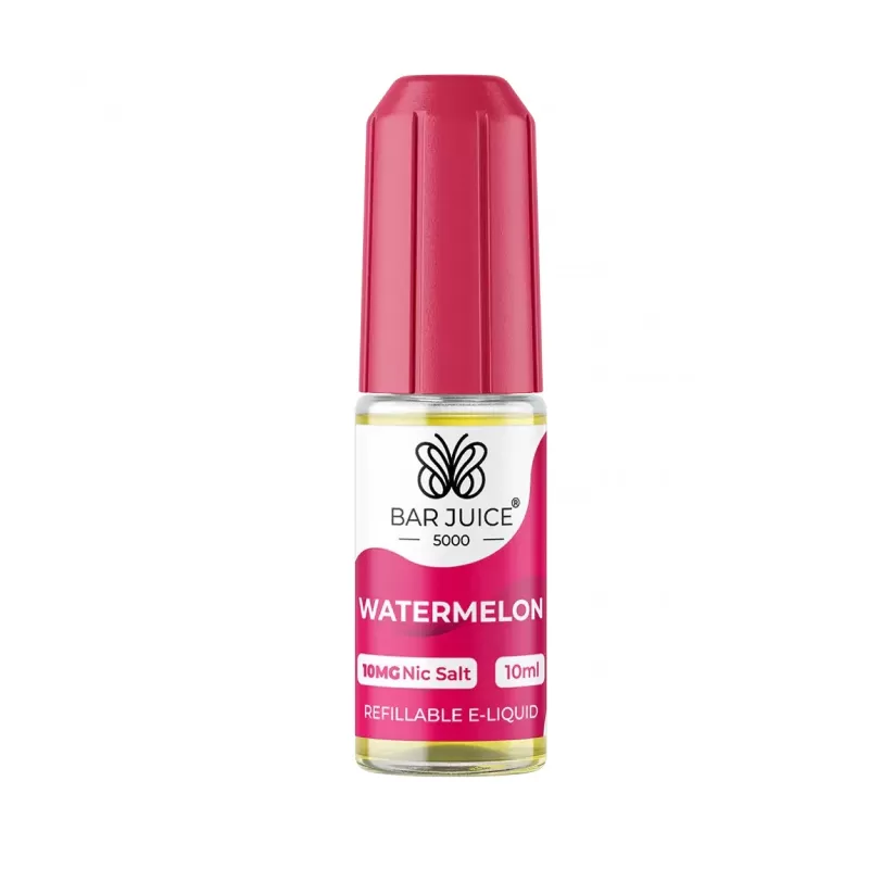 Bar Juice Watermelon 10mg & 20mg Nicotine Salts - Vape Product, Vape Product