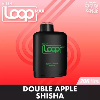 STLTH LOOP MAX 70K Pod Pack – Double Apple Shisha