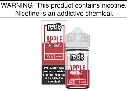 APPLE BY REDS E JUICE 60ML/100ML - Vape Product, Vape Product; Vape Product, Vape Product