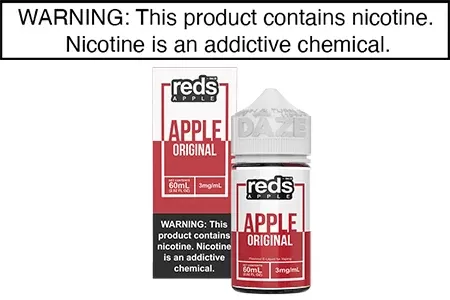 APPLE BY REDS E JUICE 60ML/100ML - Vape Product, Vape Product; Vape Product, Vape Product
