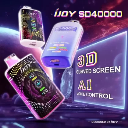 iJoy SD40000 Disposable Device - 40,000 Puffs - Apple Grapefruit Mint