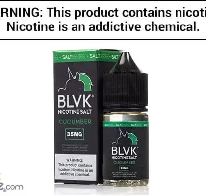 CUCUMBER ICE BY BLVK UNICORN SALT 30ML - Vapejuice