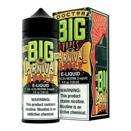 Carnival Apple E-Liquid by Doctor Big Vapes - Size#120ml~Nicotine#1.5MG