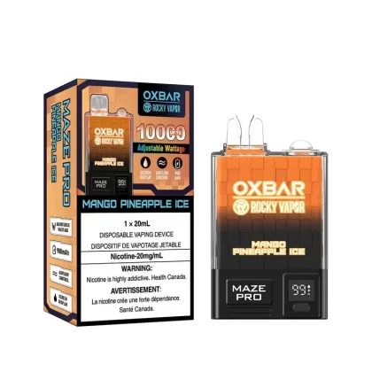Oxbar Maze Pro Mango Pineapple Ice Disposable Vape Pen