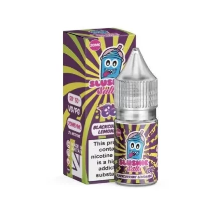 Blackcurrant Lemonade Slush Salt E-Liquid by Slushie – 10ml