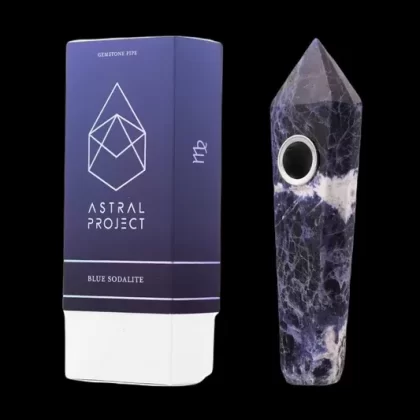 Astral Project Gemstone Hand Pipe