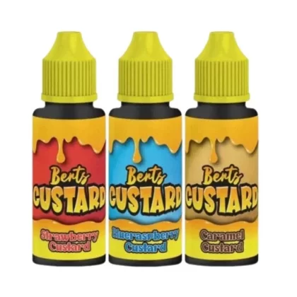 Bert Custard 100ml E-liquids at VapeZone Wholesale