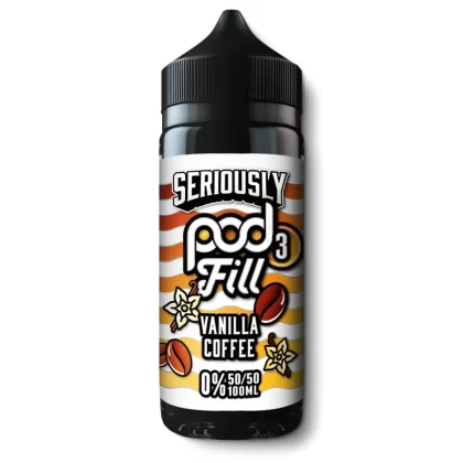 Vanilla Coffee Shortfill by Seriously Pod Fill - 0 mg/ml