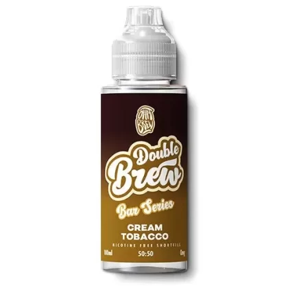 Cream Tobacco Shortfill by Double Brew - 0 mg/mL (8D9311)