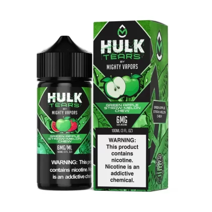 Green Apple | Mighty Vapors Hulk Tears | 100mL - 6MG