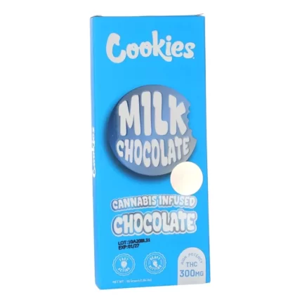 Cookies THC Milk Chocolate Bar – 300mg