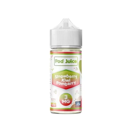 Pod Juice – Strawberry Kiwi Pomberry – 100mL - Vape Product