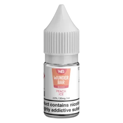Wunderbar 6000 Peach Ice Nic Salt