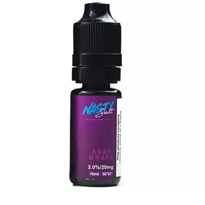 Nasty Juice ASAP Grape Nic Salt E-Liquid - 20mg