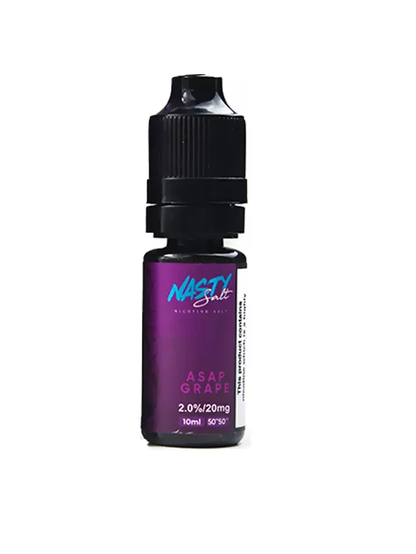 Nasty Juice ASAP Grape Nic Salt E-Liquid - 20mg