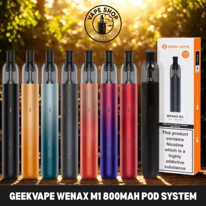 GeekVape Wenax M1 800mah Pod System In Dubai - Black, Diamond Pink