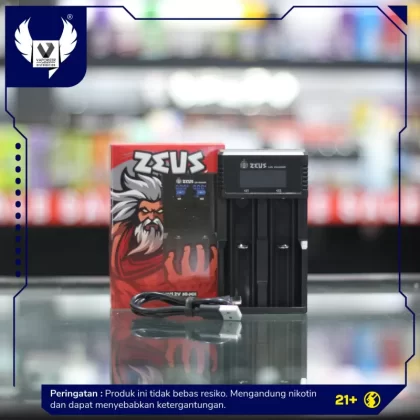 ZEUS SMART FAST CHARGER LCD 2 SLOT