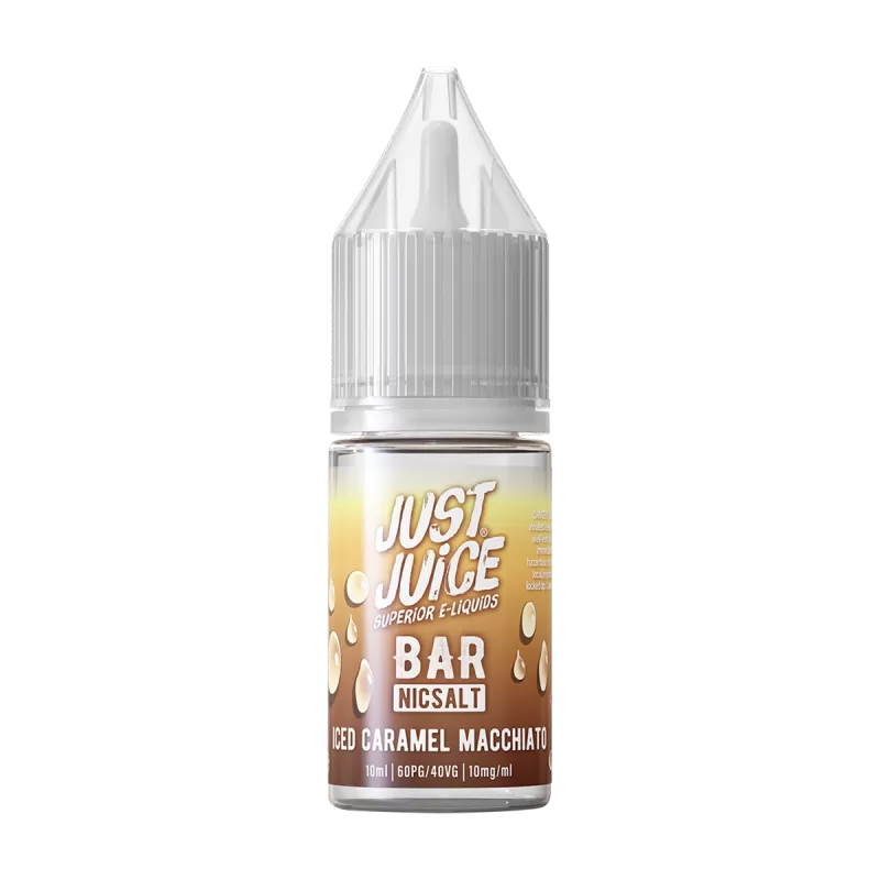 Iced Caramel Macchiato Nic Salt by Just Juice Bar - 10mg - Vape Product - Image 2