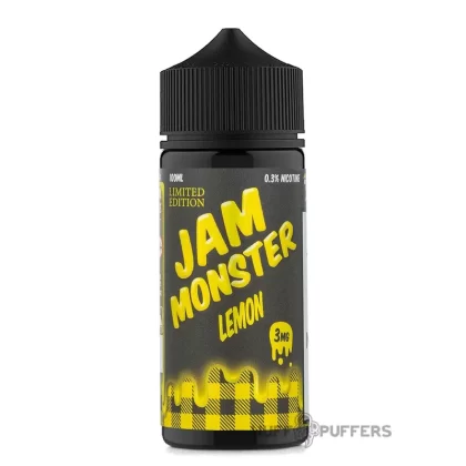 Jam Monster – Lemon 100mL - Nicotine Strength#3mg>6mg