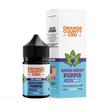 Orange County Grand Daddy Purple CBD Broad Spectrum 1500mg