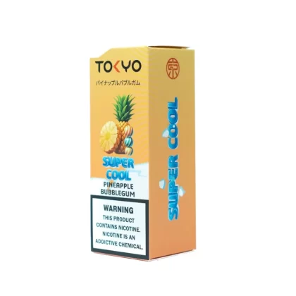Tokyo Super Cool – Pineapple Bubblegum 30ml (35/50/60 mg) - Vape Product, Vape Product