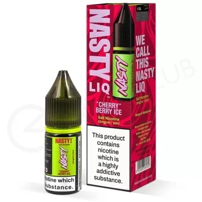 Cherry Berry Ice Nic Salt E-Liquid by Nasty Liq - Ecigpremium