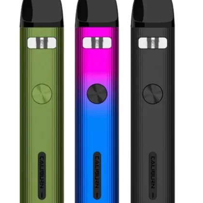 Uwell Caliburn G2 Pod Vape Kit - Carbon Black Kit, Gradient Blue Kit