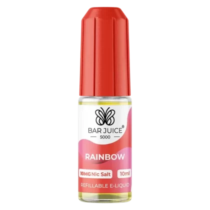 Bar Juice 5000 Rainbow Nic Salt Vape Juice 10ml - Strength#10mg>20mg