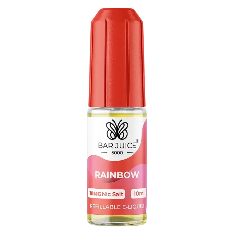 Bar Juice 5000 Rainbow Nic Salt Vape Juice 10ml - Strength#10mg>20mg