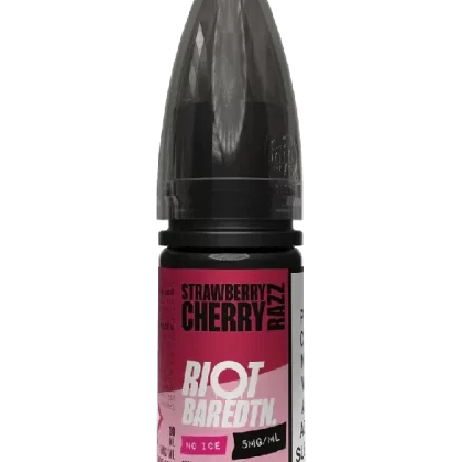 RIOT BAREDTN STRAWBERRY CHERRY RAZZ 10ML NIC SALT E-LIQUID